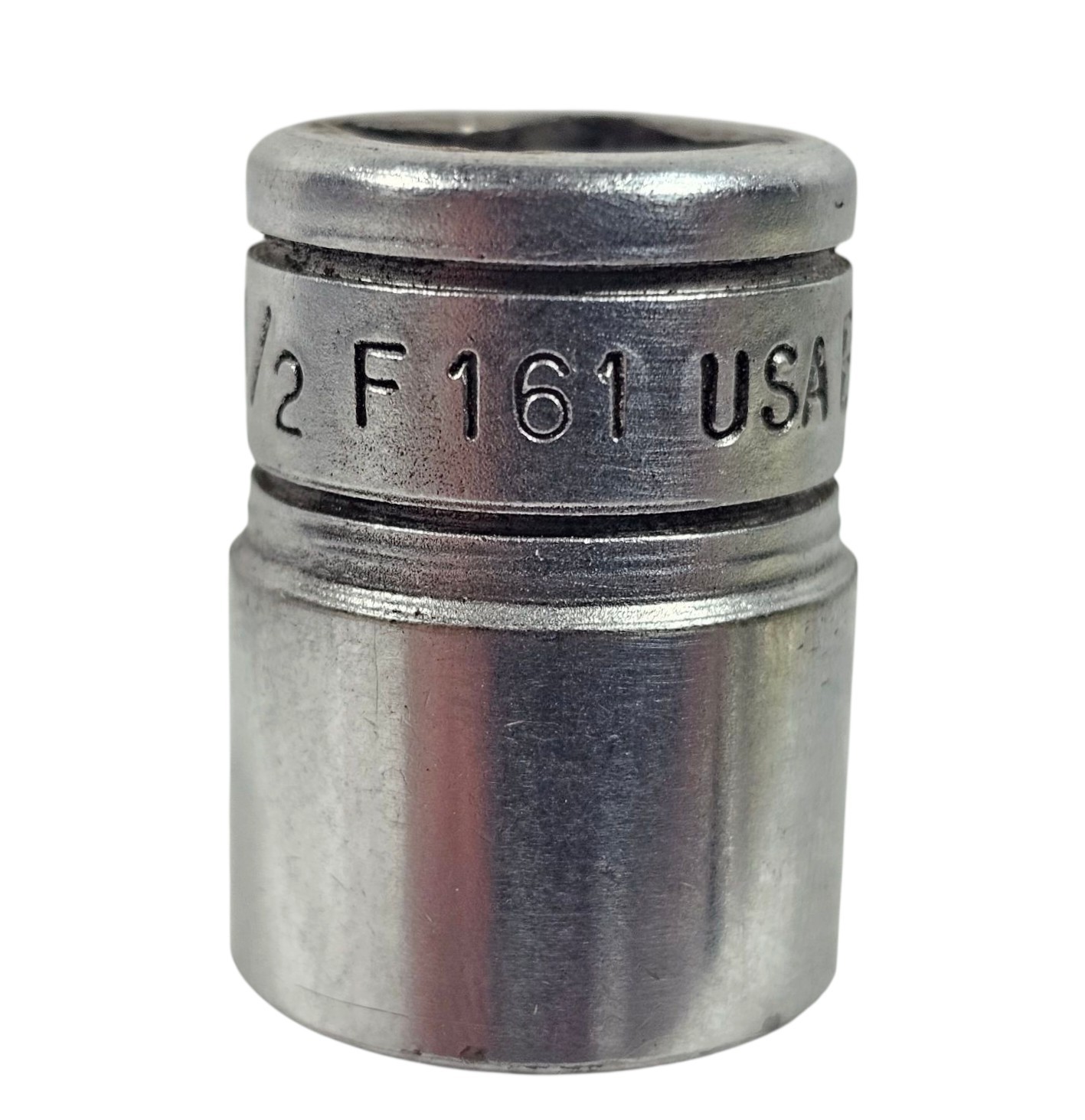 Snap On 3/8 Drive ½” 12 Point Shallow Chrome Socket F161