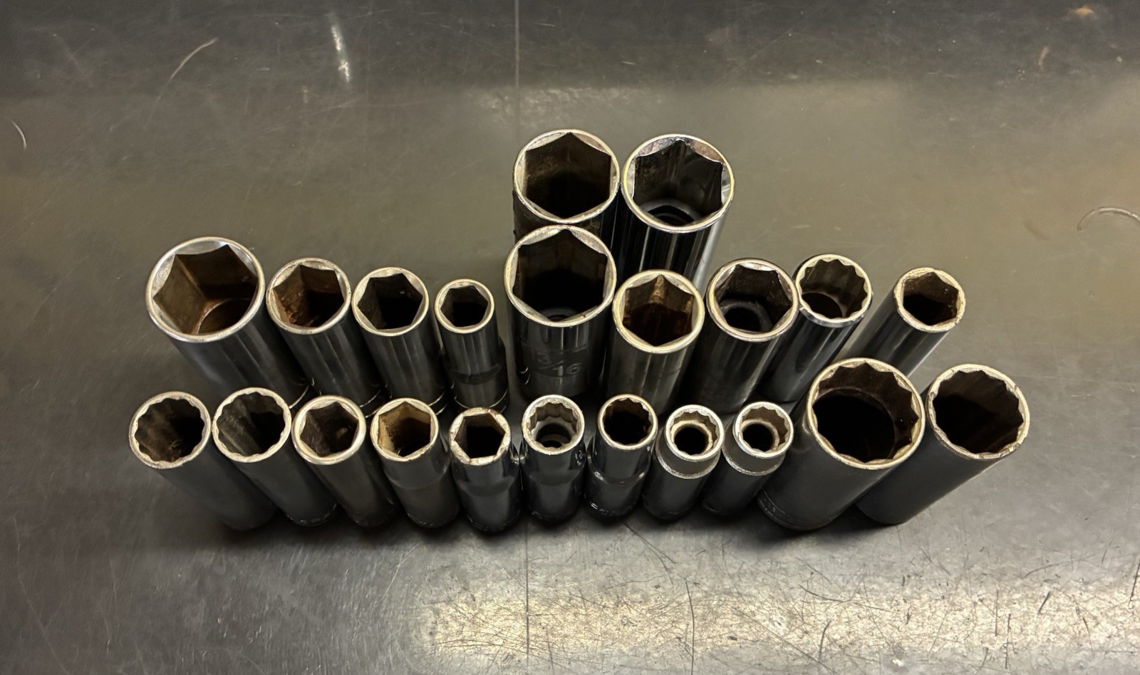 3/8 Drive Deep Sockets Lot