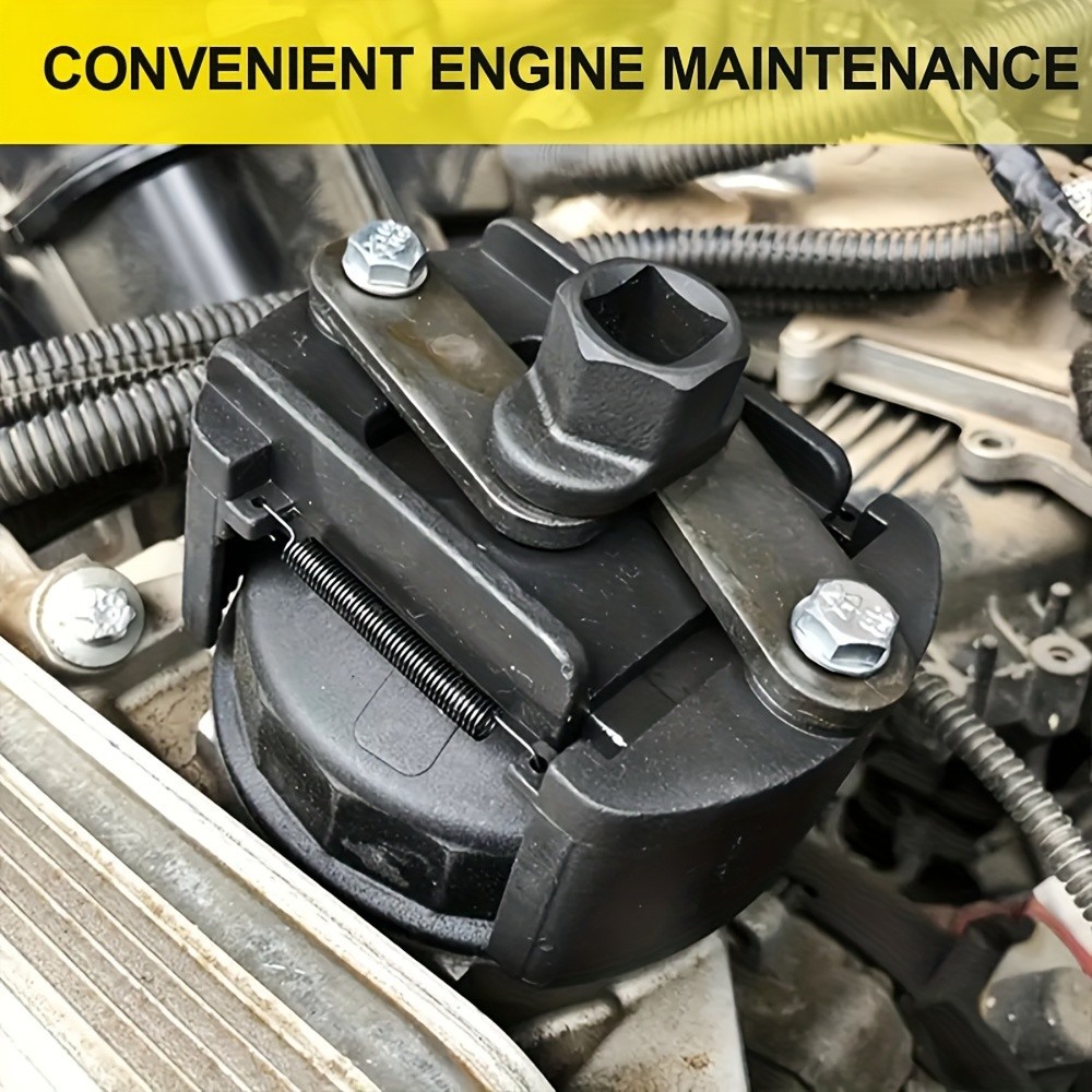 Adjustable Oil Filter Wrench – Heavy-Duty Tool for Car Engine Oil Filter Removal