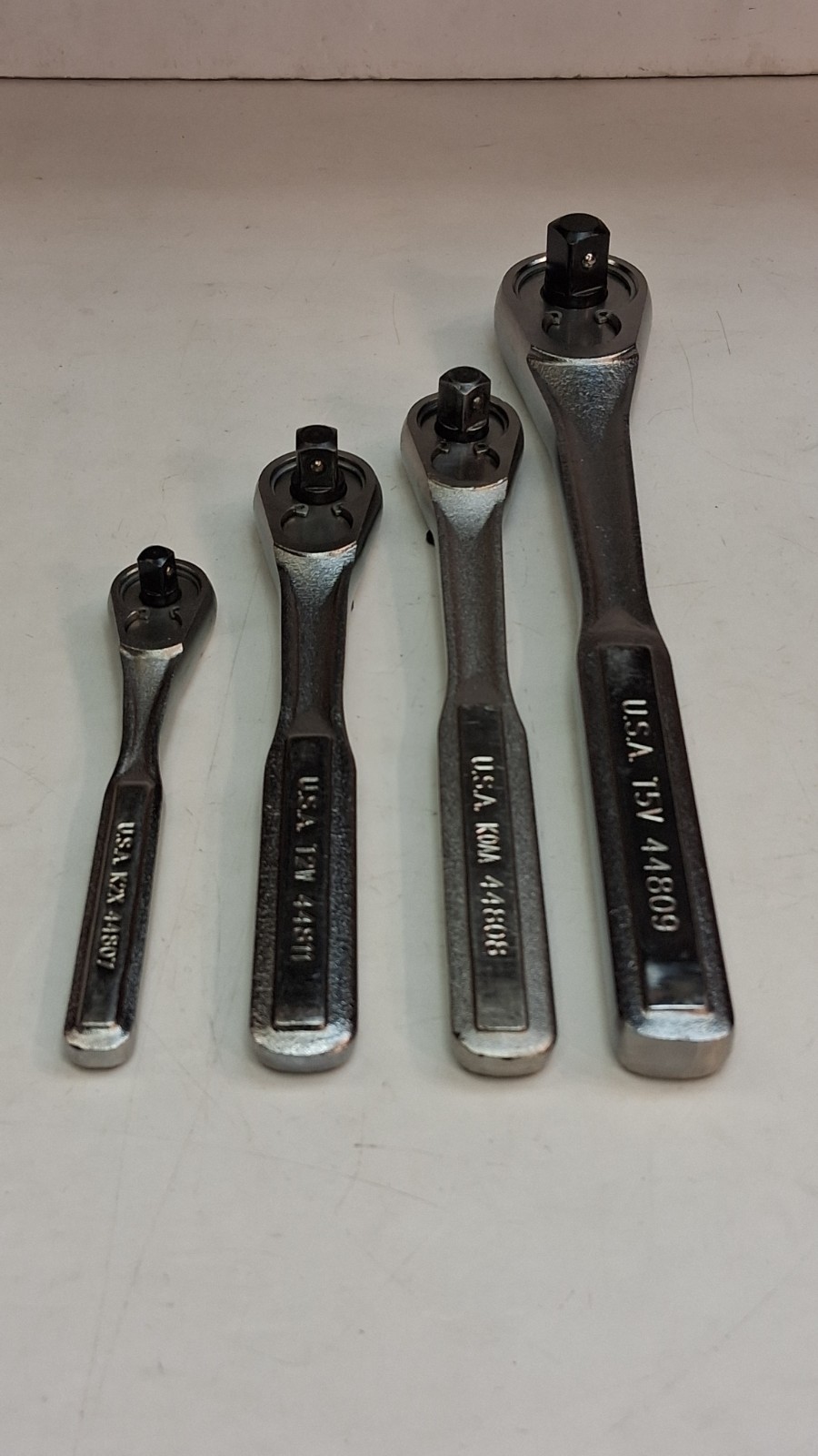 CRAFTSMAN *USA* 1/4,3/8,1/2 DRIVE 4-PIECE RATCHET SET 44807, 44811, 44808, 44809