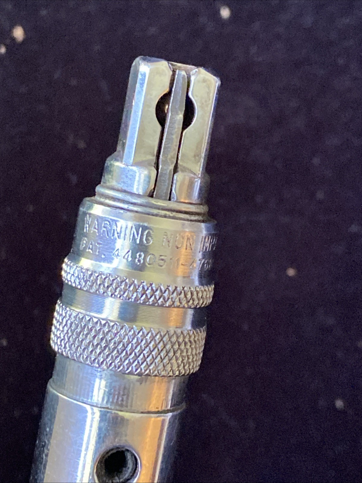 Snap-On FXKL24 3/8″ Drive 24″ Quick-Release Locking Knurled Extension