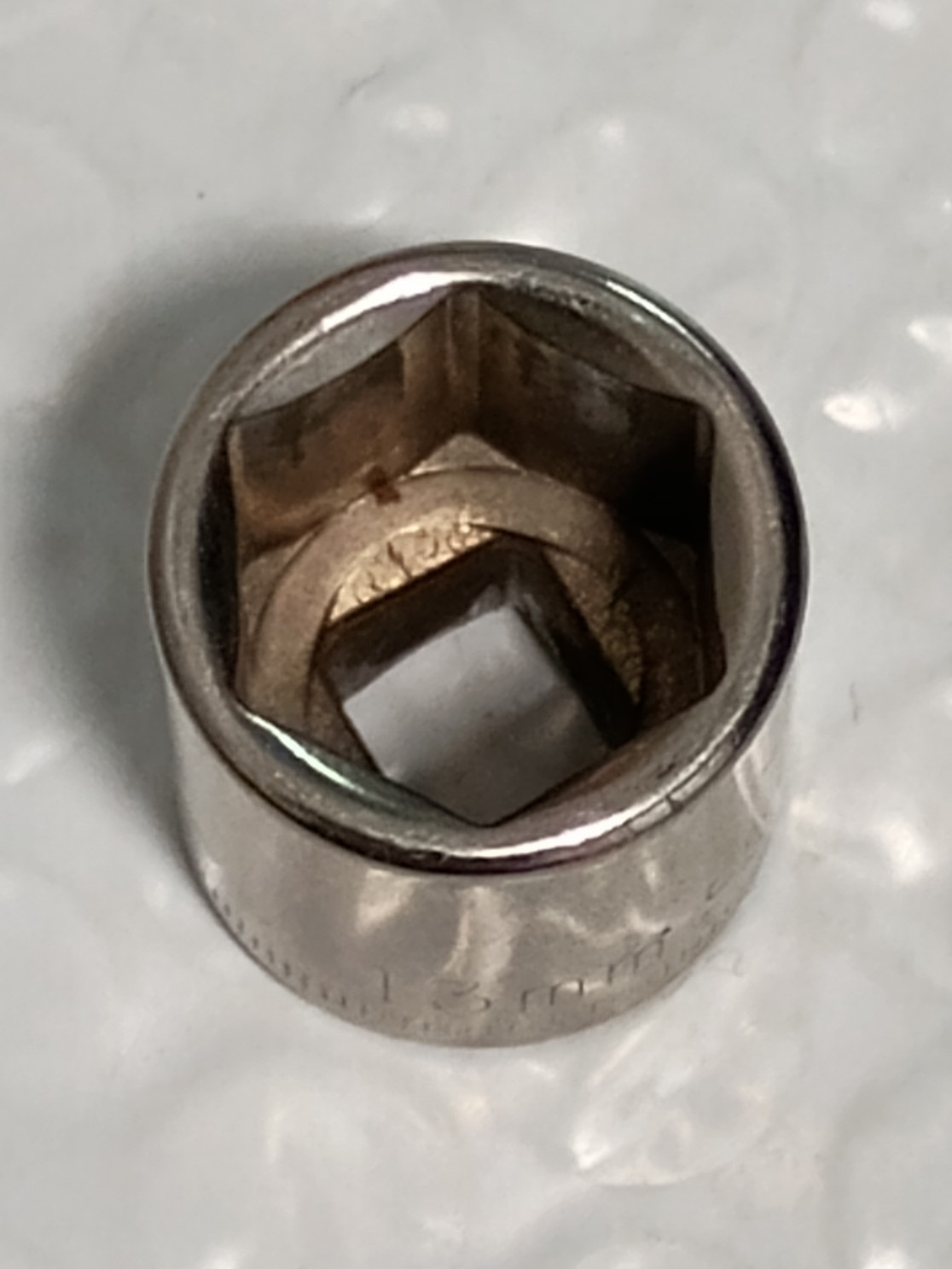 CRAFTSMAN TOOLS USA G43514, 1/4″ DRIVE, 13MM. SOCKET, SHALLOW, 6 POINT.