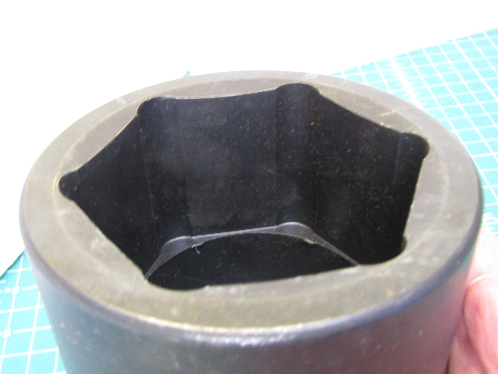 1 – Snap-on SIM963 1-inch drive, 6-point, 3-inch deep impact socket. NEW