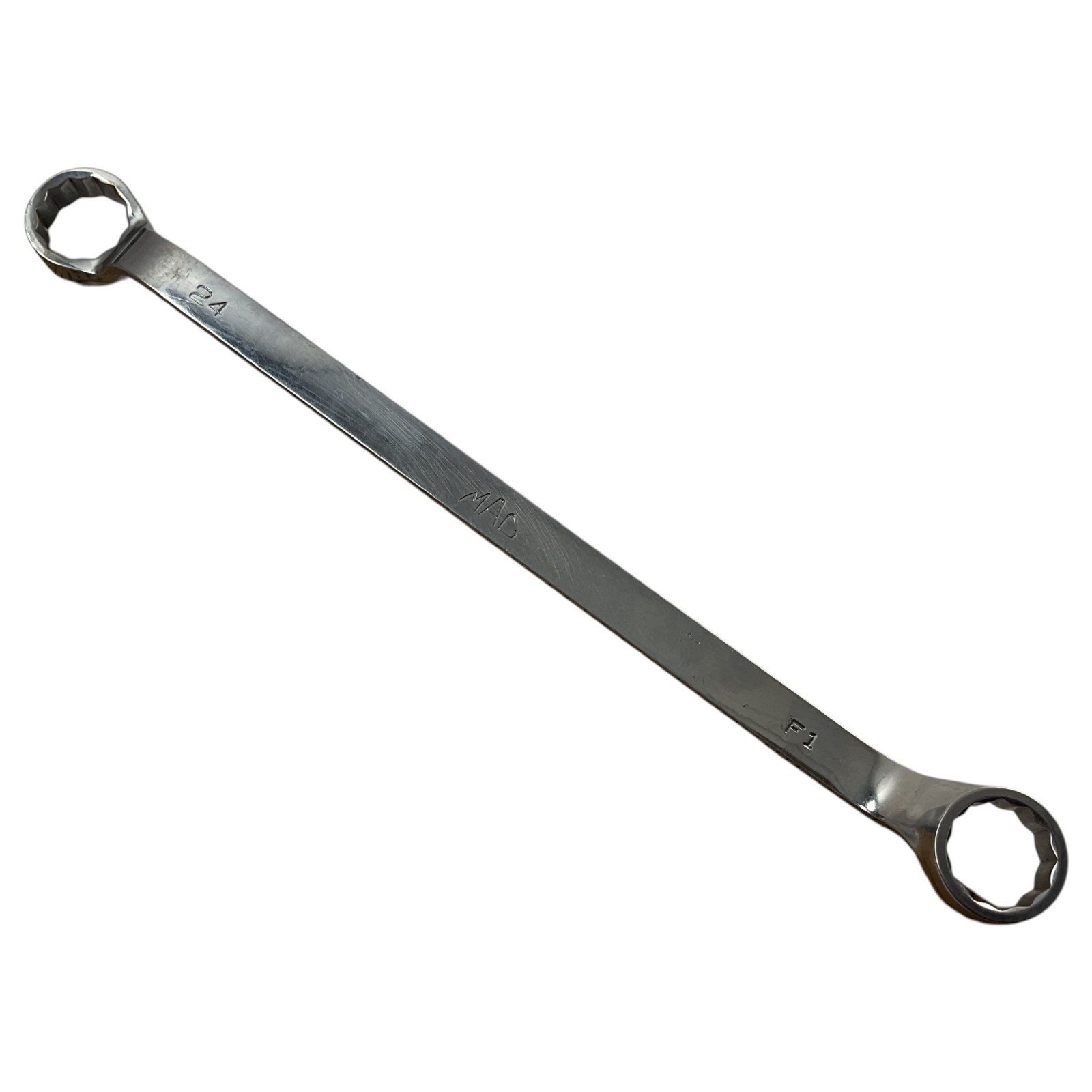 Mac Tools Offset Box End Wrench 22mm x 24mm 12 Point BOLM2224 Sold As Pictured