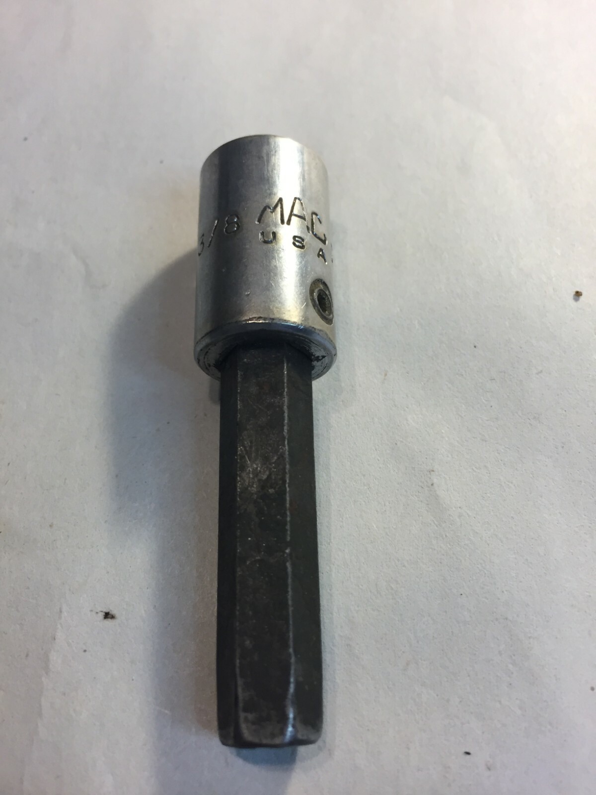 Mac Tools 3/8 in Drive 3/8 in Hex / Allen Socket Driver X126D USA