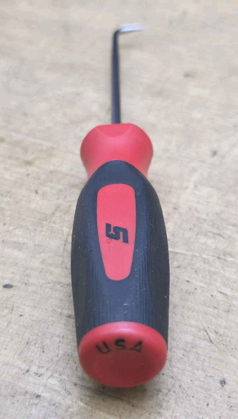 New Snap On SG3ASH90CR – 90° Tip Red Instinct Soft Grip Miniature Pick