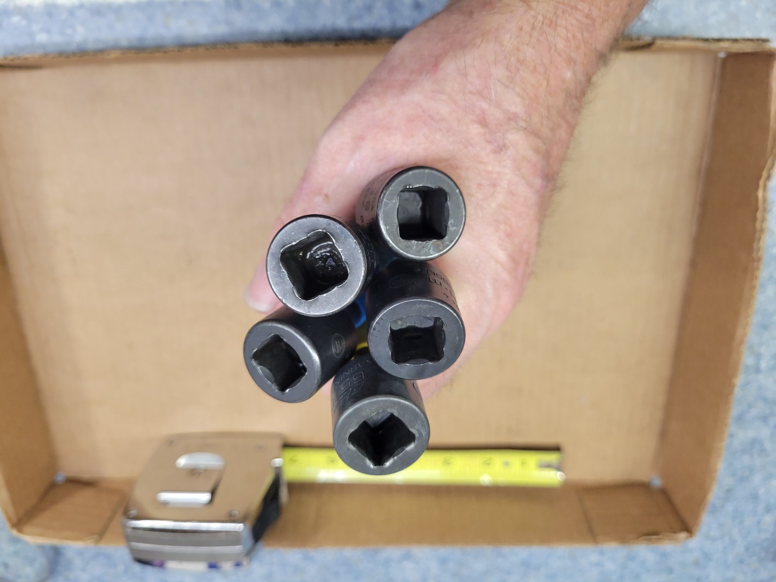 Snap On / Blue Point 1/2″ Drive 5-Piece Torque Stick Set