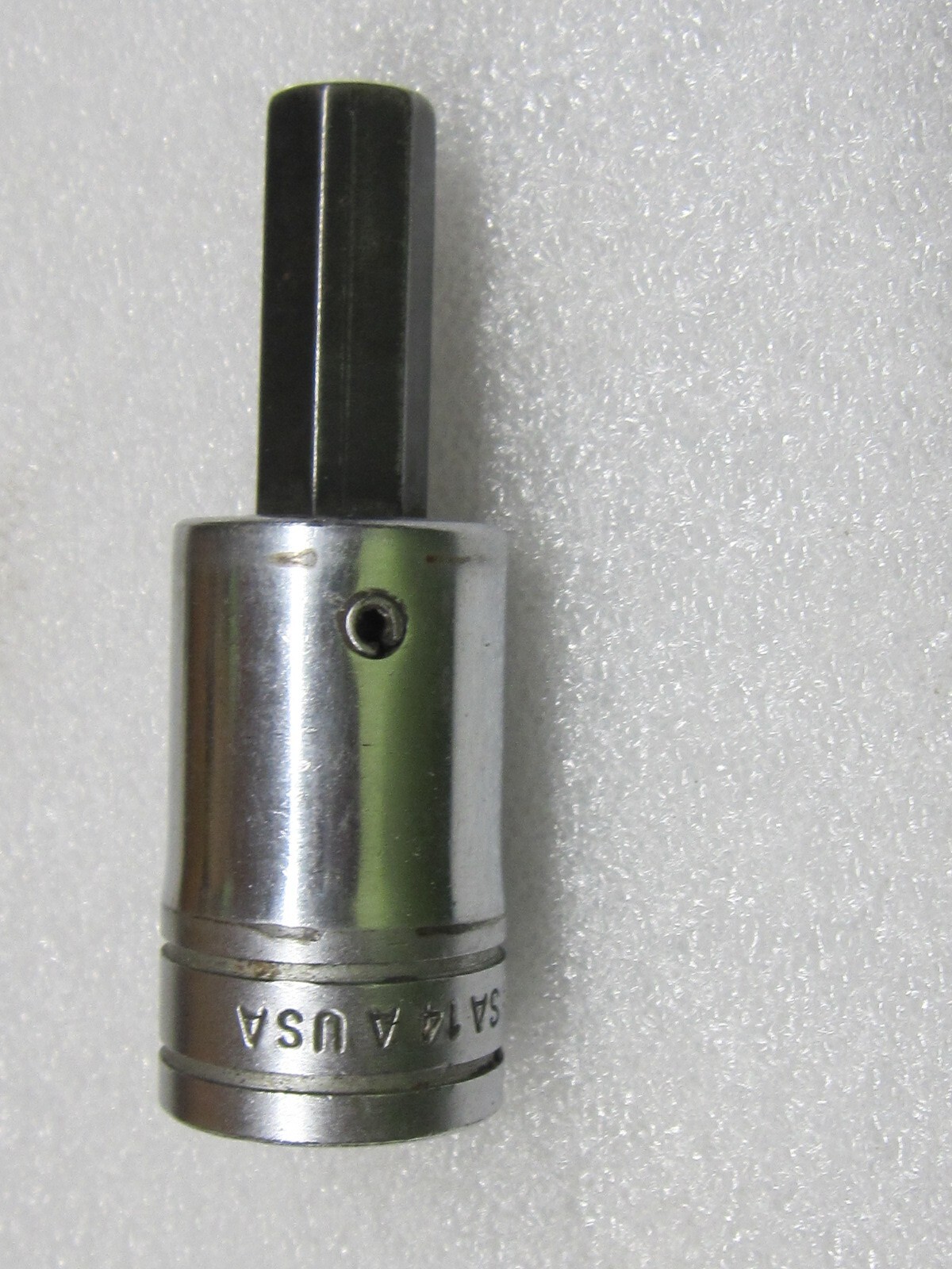 Snap-On 7/16″ Hex Bit Socket 1/2″ Drive SA N A U.S.A.