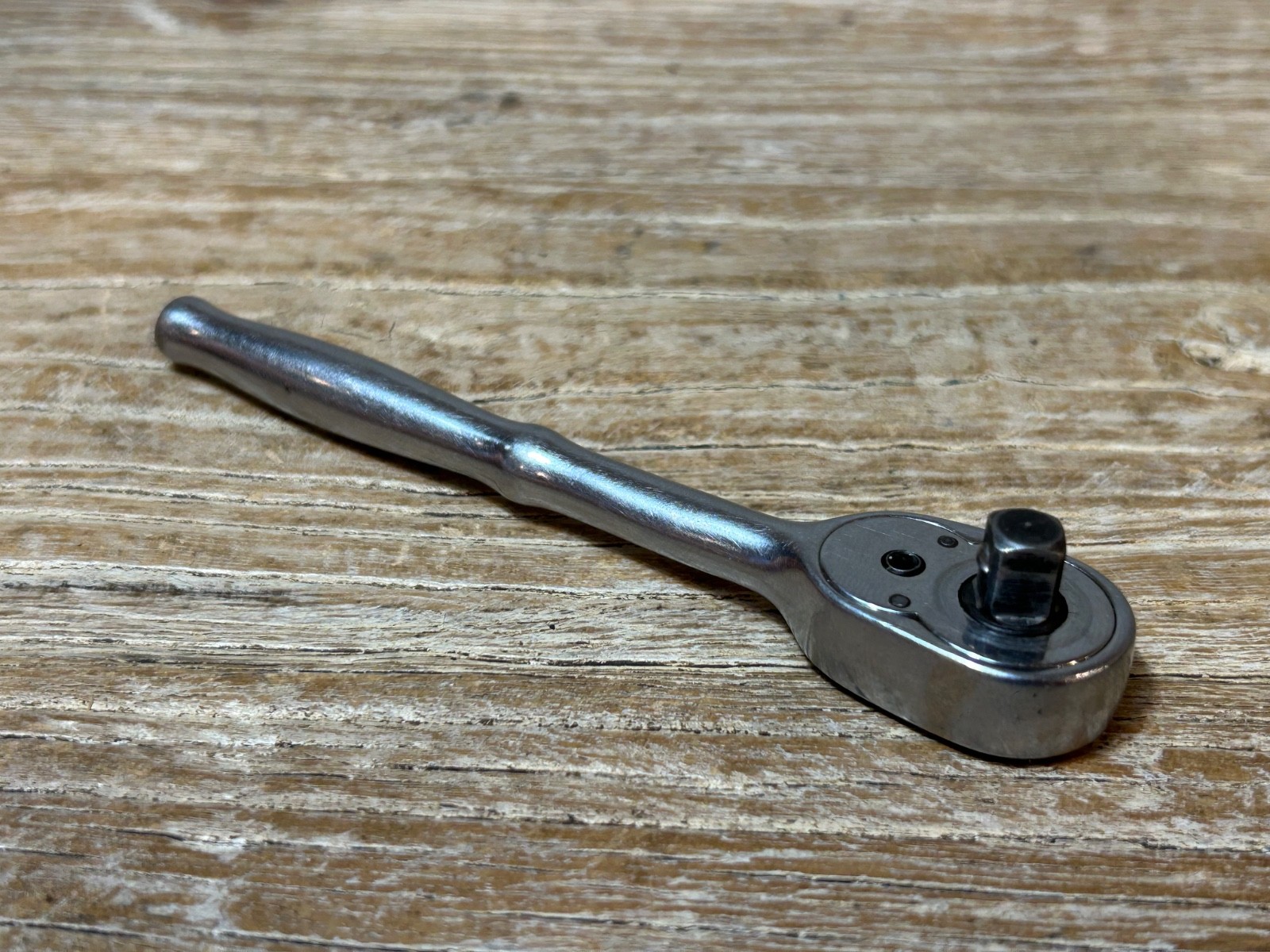 Vintage Snap On 1/4 Dr Ratchet w/ oil hole GM70R FREE SHIPPING GC!