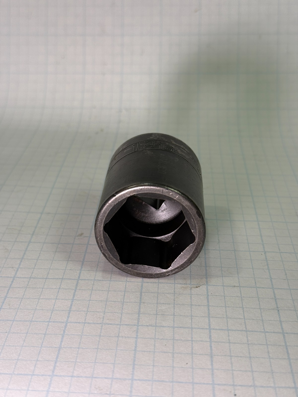 Snap-on IM380 1 3/16″ 6 Point Impact Socket 1/2″ Drive USED