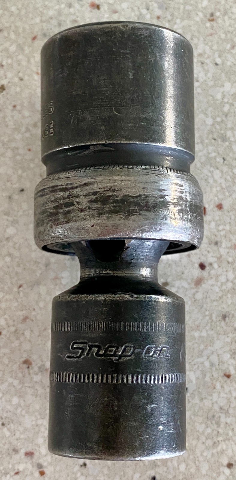 Snap On IPLM17B 1/2″ Drive 6 Point Impact Swivel Socket USA Used