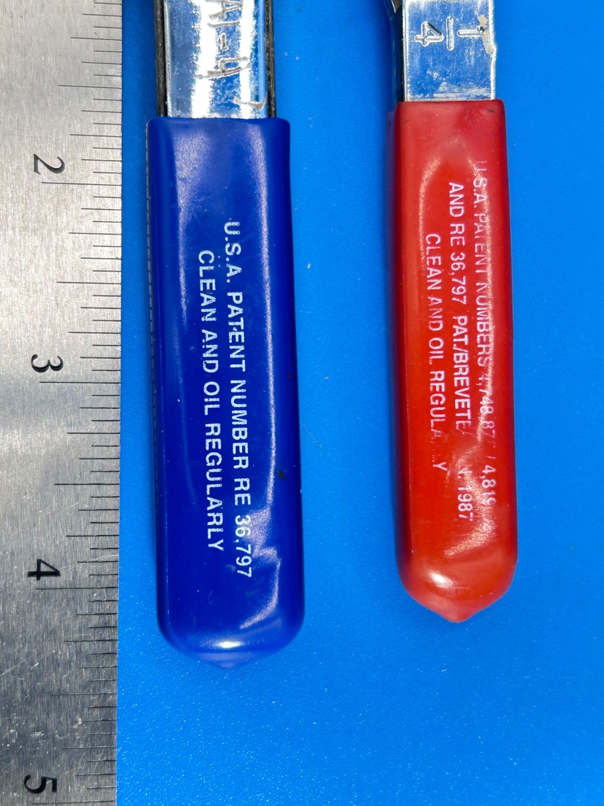 Blue Point Tools Offset Mini Ratcheting Driver 1/4” BTWOS 2 Pieces USA N-8
