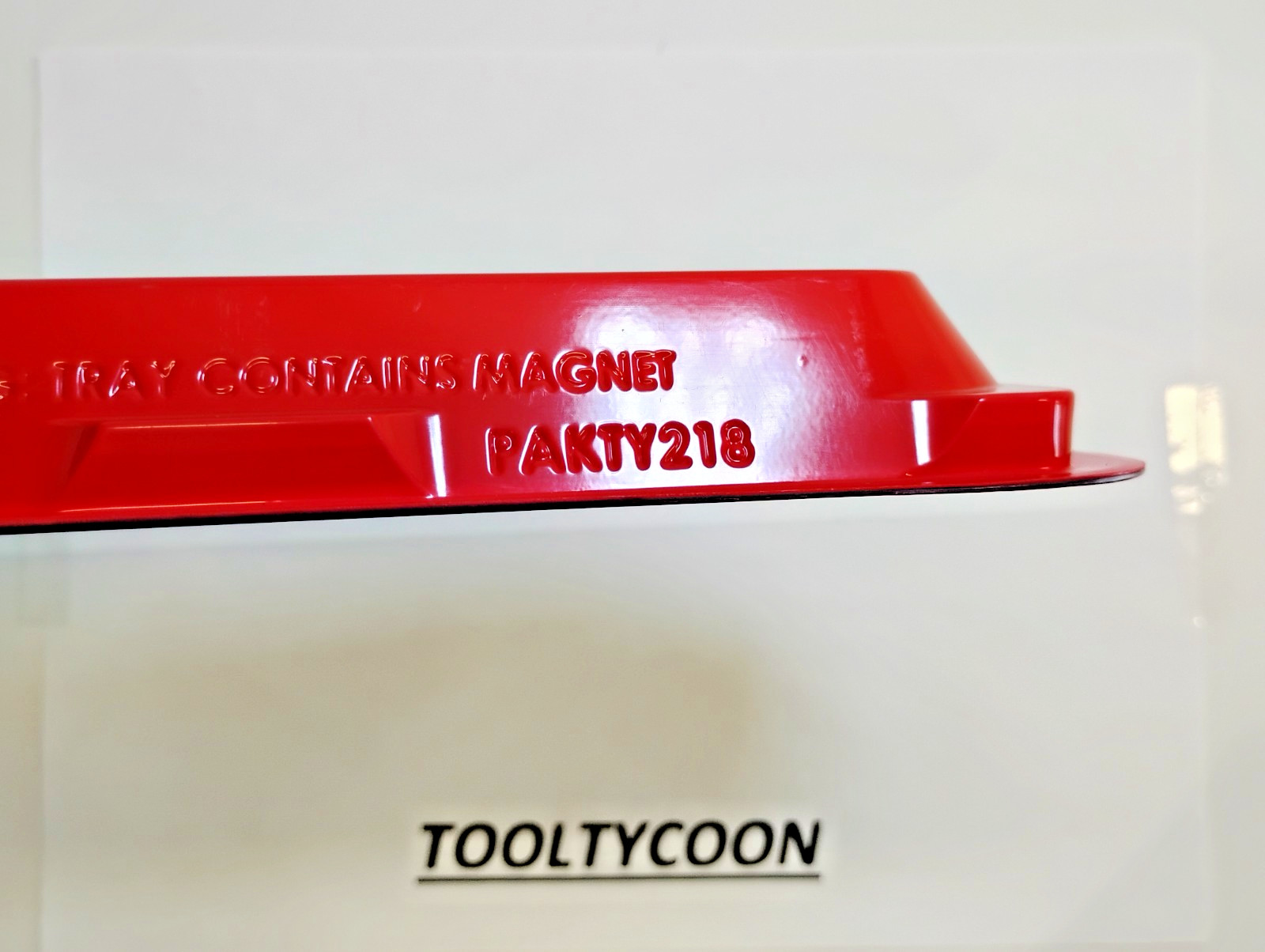 Snap-On Tools NEW MAGNETIC Try RED For KIT # 208EFAY 208EGFAY Tray Only PAKTY218