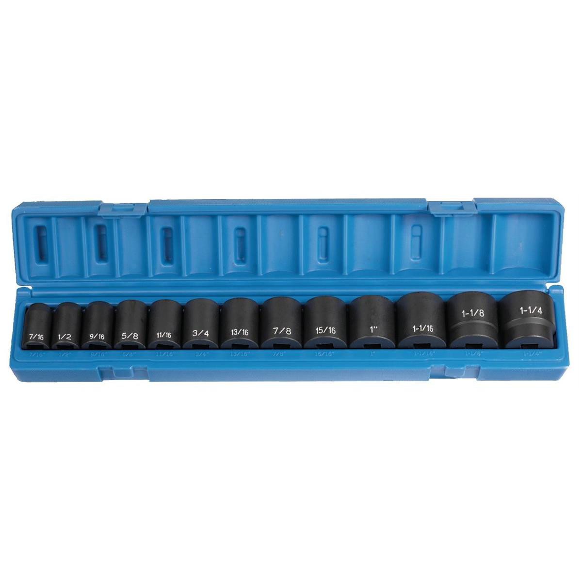 Grey Pneumatic 1312 1/2″ Drive 13-Piece Standard Set