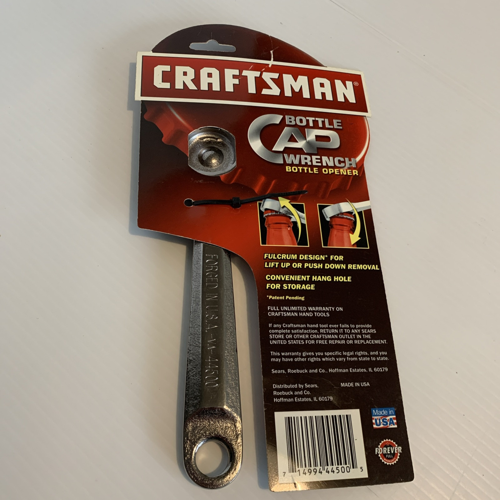 Craftsman Bottle Cap Wrench Bottle Opener – 44500 NEW