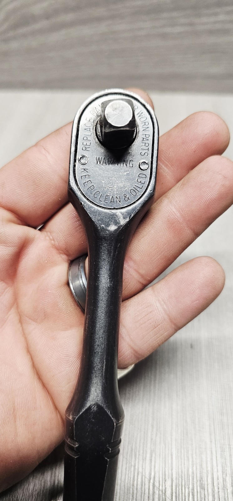 Armstrong Tools USA 19-972 RARE Black Industrial Finish 3/8″ Drive Ratchet