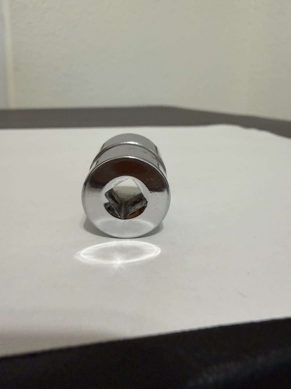 SNAP ON 9/16″ TM18 1/4″ DRIVE SAE 6 POINT SHALLOW CHROME SOCKET TM 18 9/16 «