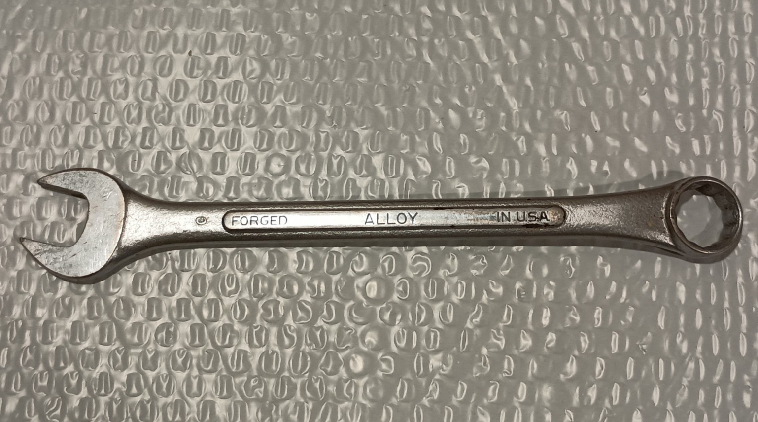 SK TOOLS «LECTROLITE» 7/8″ COMBO WRENCH, 11″ LONG, 12 POINT.