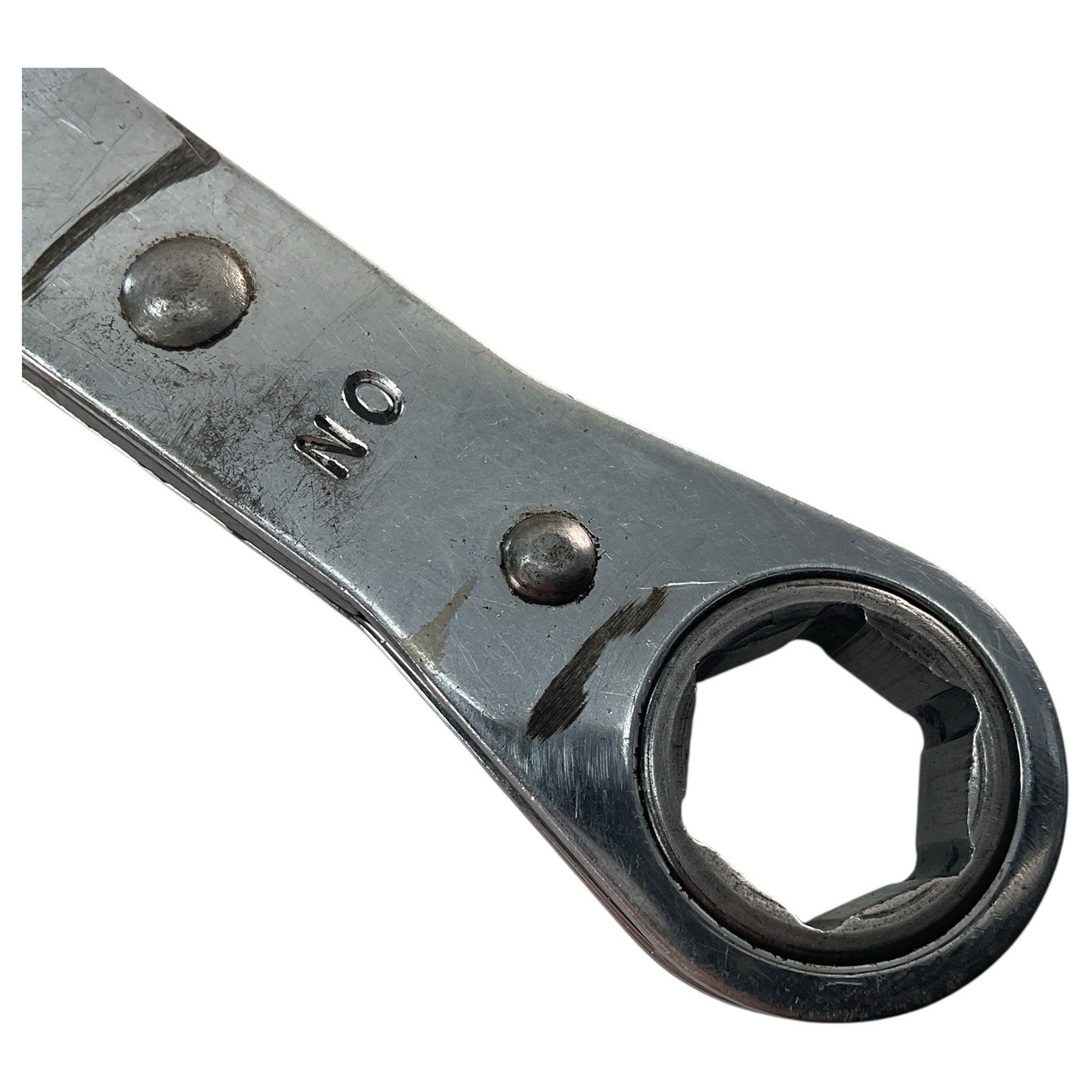 Snap-On Ratcheting Box Wrench R2022S 5/8″ X 11/16″ SAE 6pt USA Grind Marks