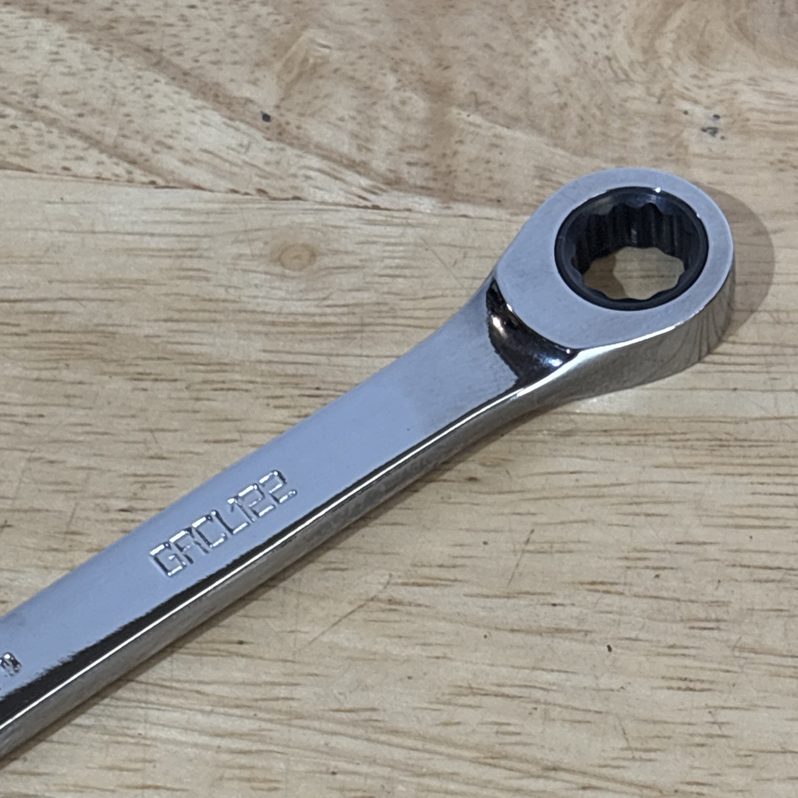 Matco Tools 3/8″ Ratcheting Combination Wrench 12 Point GRCL122 USA NOS