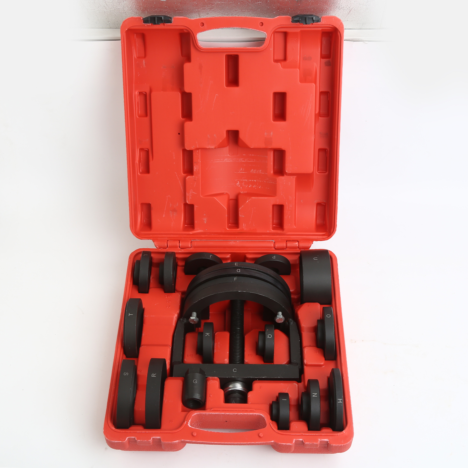 19pcs Master Wheel Hub & Bearing Removal / Installation Tool Kit, C to U Sizes