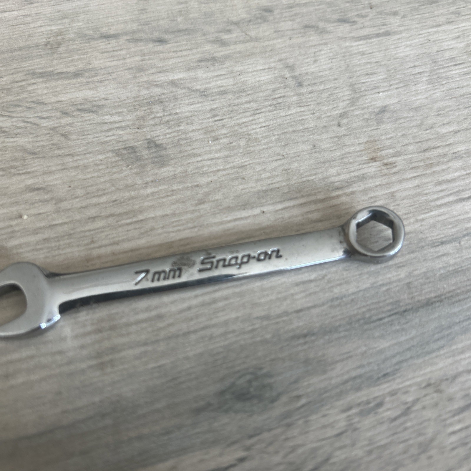 Snap-on Tools USA 7mm Metric 6-POINT MIDGET Combination Wrench Spanner OXIM7