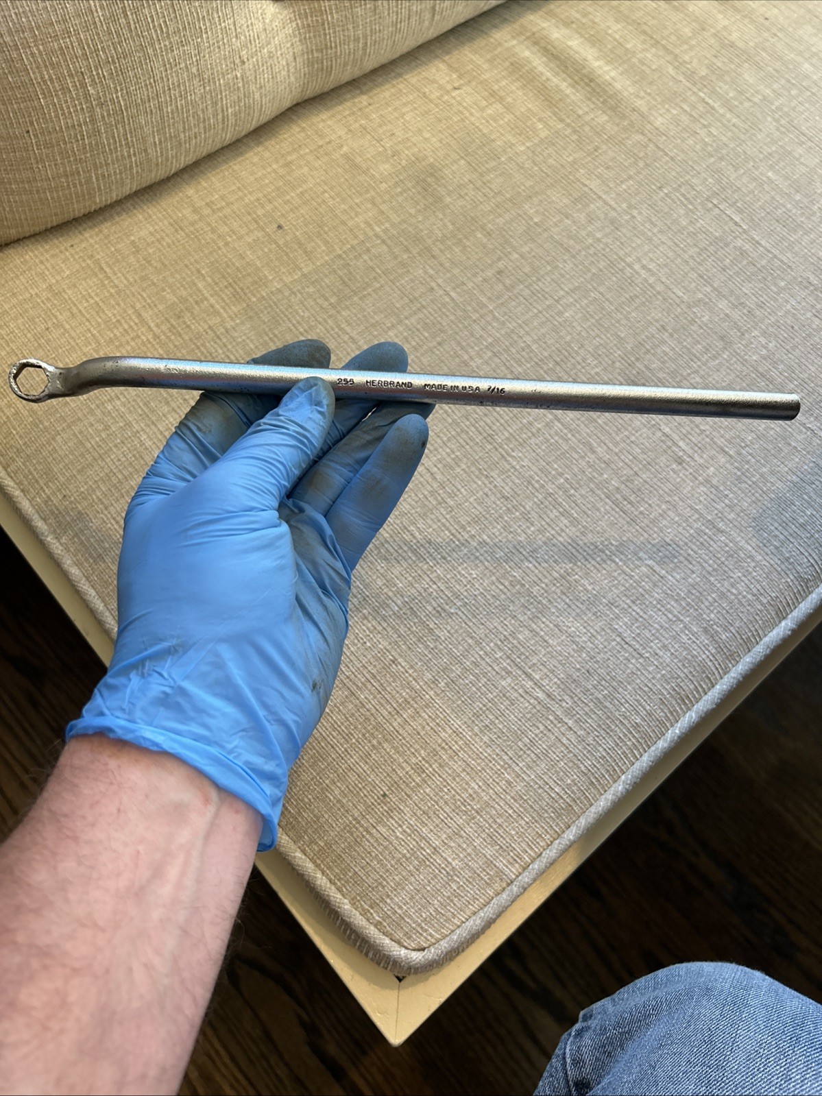 Vintage Herbrand Brake Bleeder Wrench 255 Made In USA
