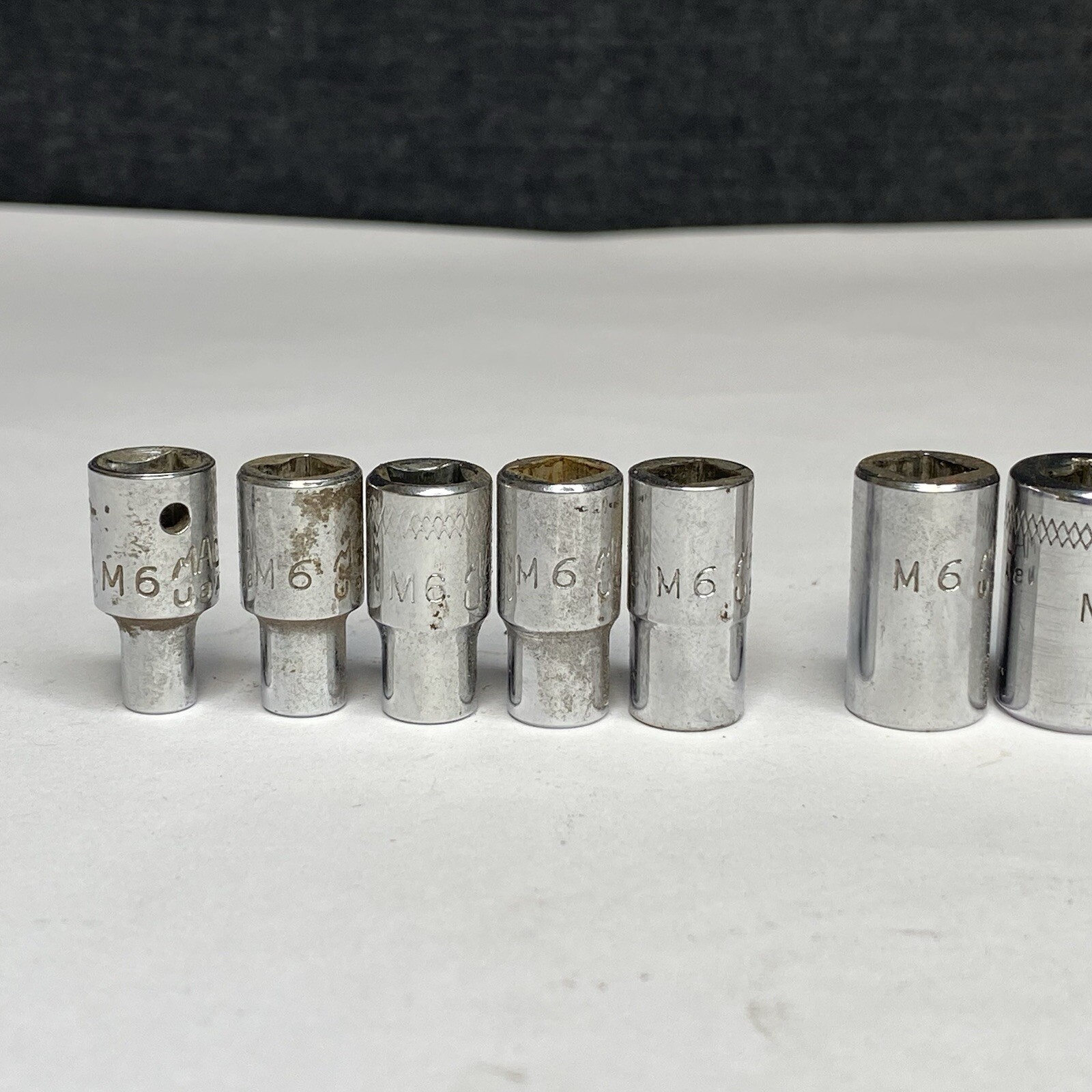 Mac Tools USA 1/4″ Drive Metric 4mm – 14mm Shallow 6-Point 11 Piece Socket Set