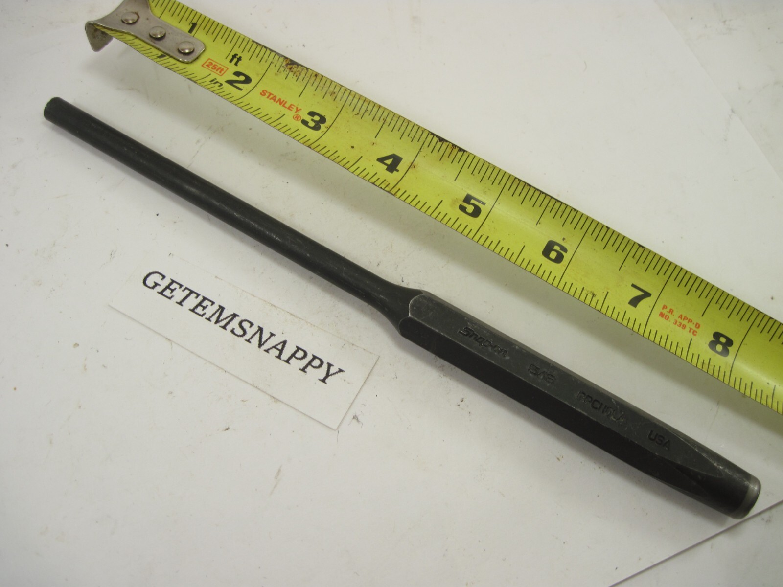 Snap On 5/16″ Long Roll Pin Punch PPC110LA NICE