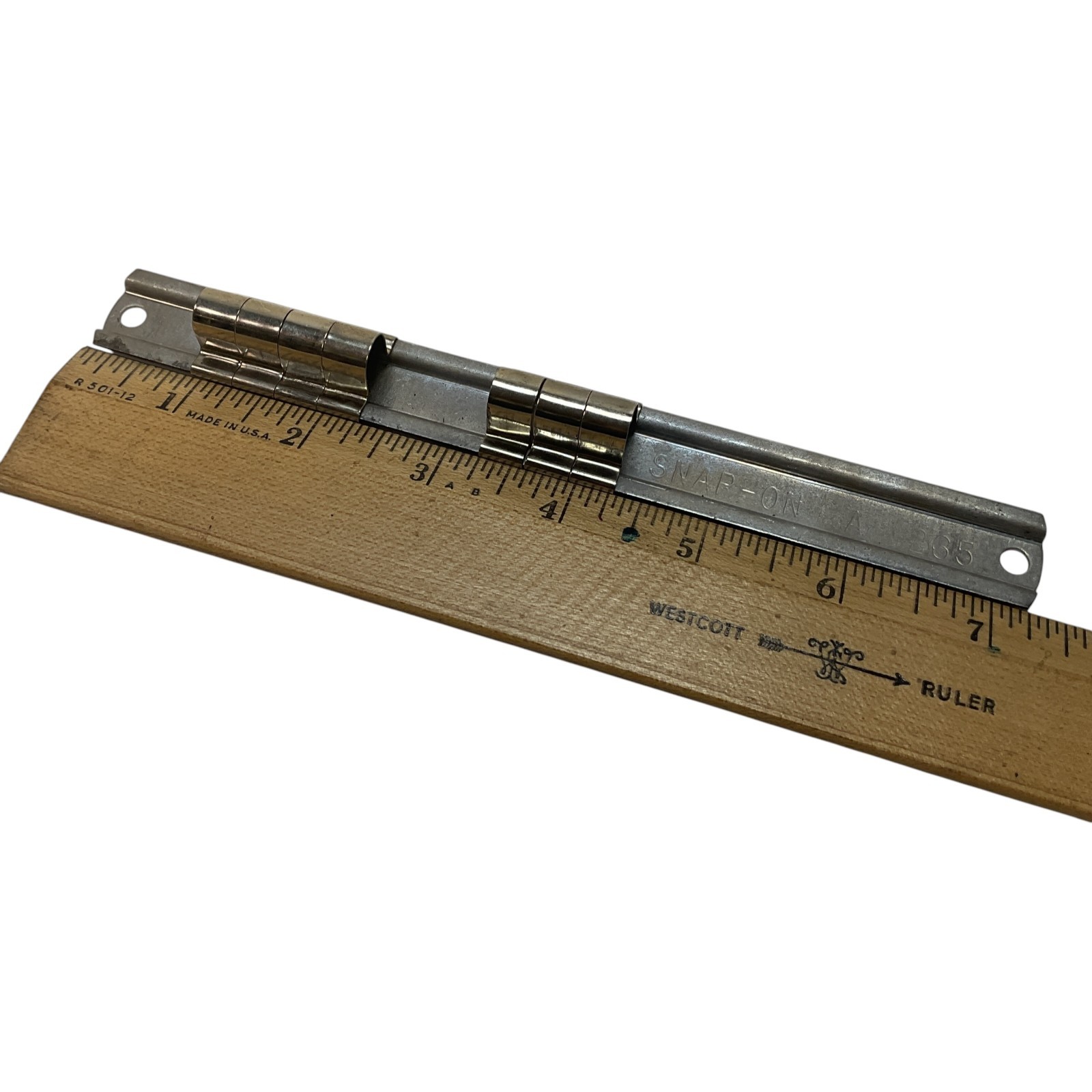 Snap-On A265 7″ Socket Rail Organizer 3/8″ Drive 7 Slot Tool Holder Mechanic