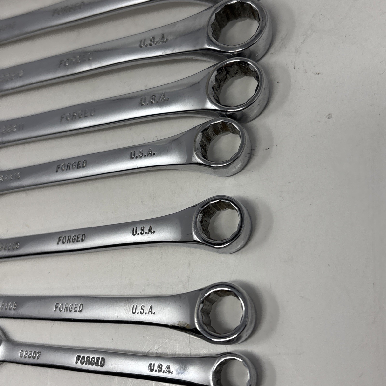 SK S-K Tools 14 Pcs Metric Combo Wrench Set SuperKrome Polished 7MM to 22MM READ