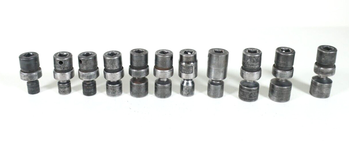 Snap On 3/8″ Drive 11pc Metric Swivel Impact 6pt Socket Set(9mm-19mm)IPFM