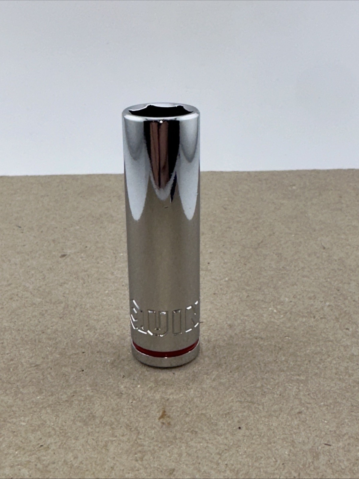 Quinn 1/2” Socket. 3/8” Drive. 6 Point. New. Deep Well. 313