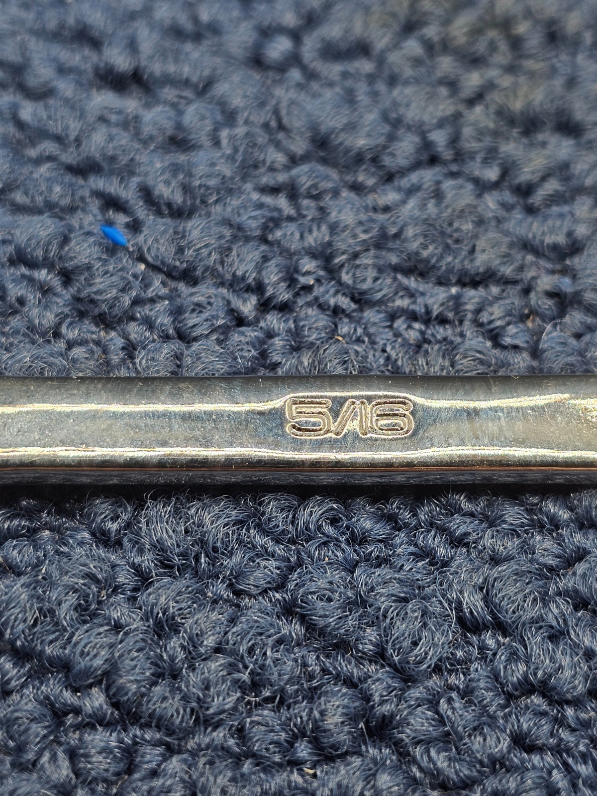 SNAP-ON OEX10B: 5/16″ SAE Standard Length 12PT Chrome Combo Wrench