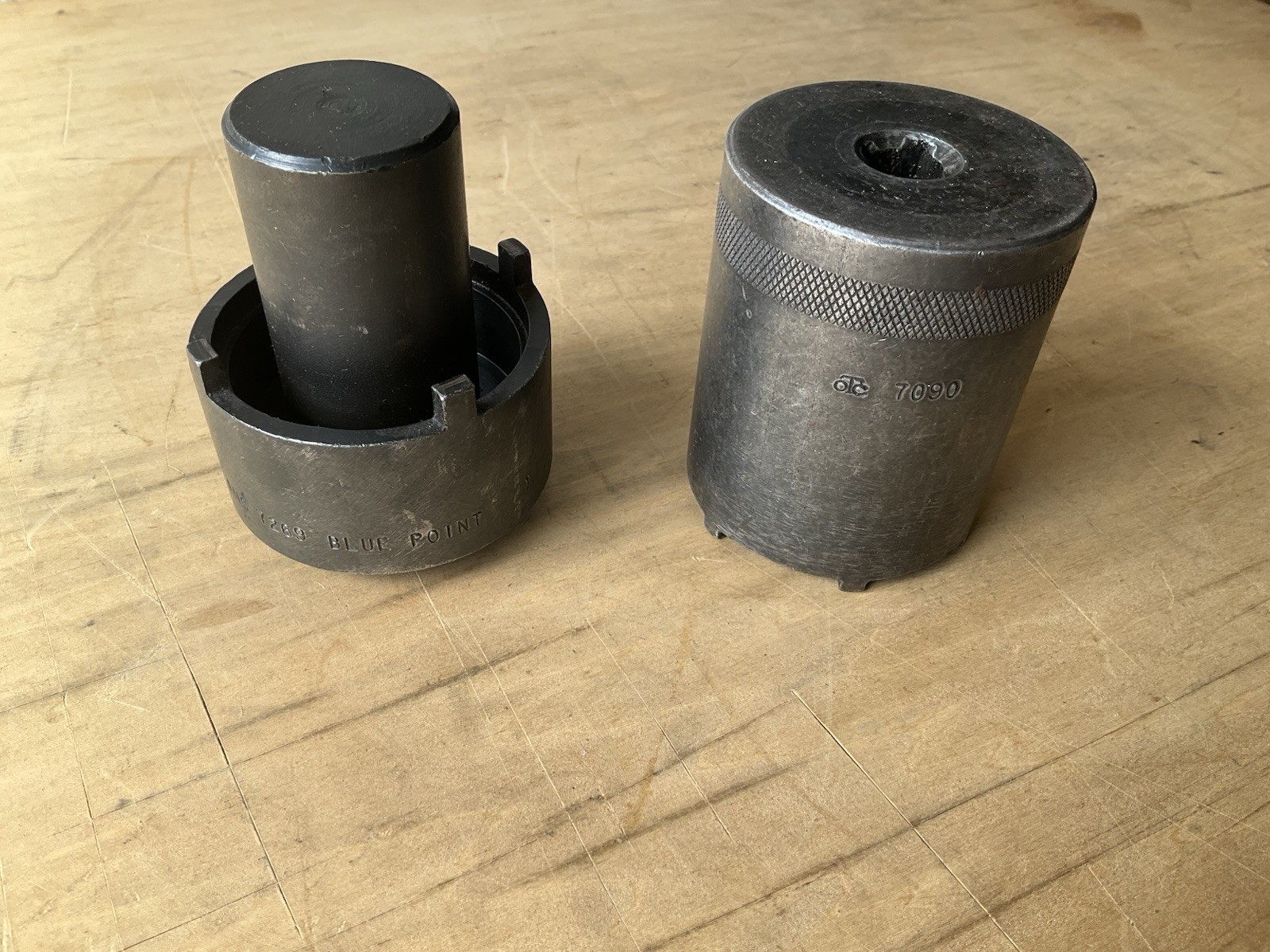 Blue Point 7269 ANS And OTC 7090 1/2” Drive Spanner Lug Sockets