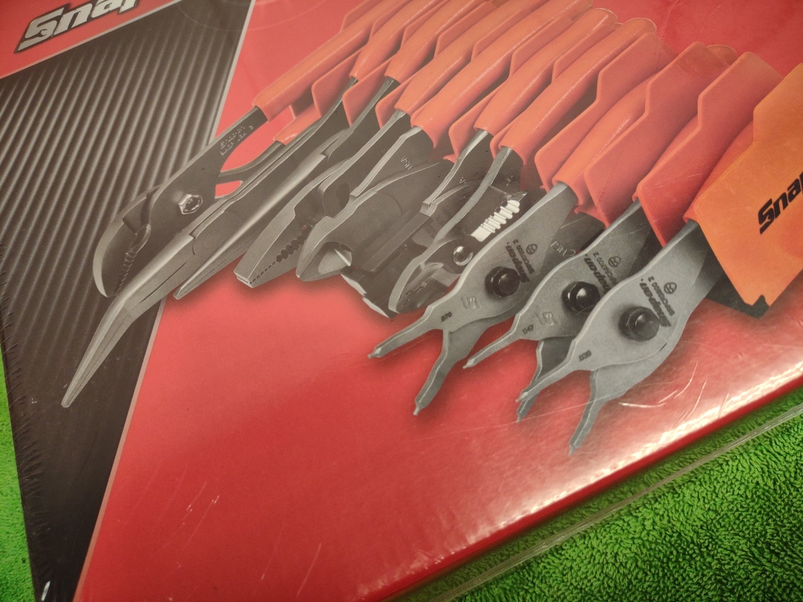 New!!! Snap-on PL1000STARTO 10pc Pliers Starters Set Needle Nose Cutters Crimper