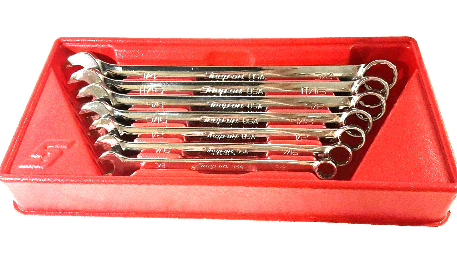 NEW Snap-on™ 3/8″ thru 3/4″ 12-pt Flank drive Plus Wrench Set SOEX707