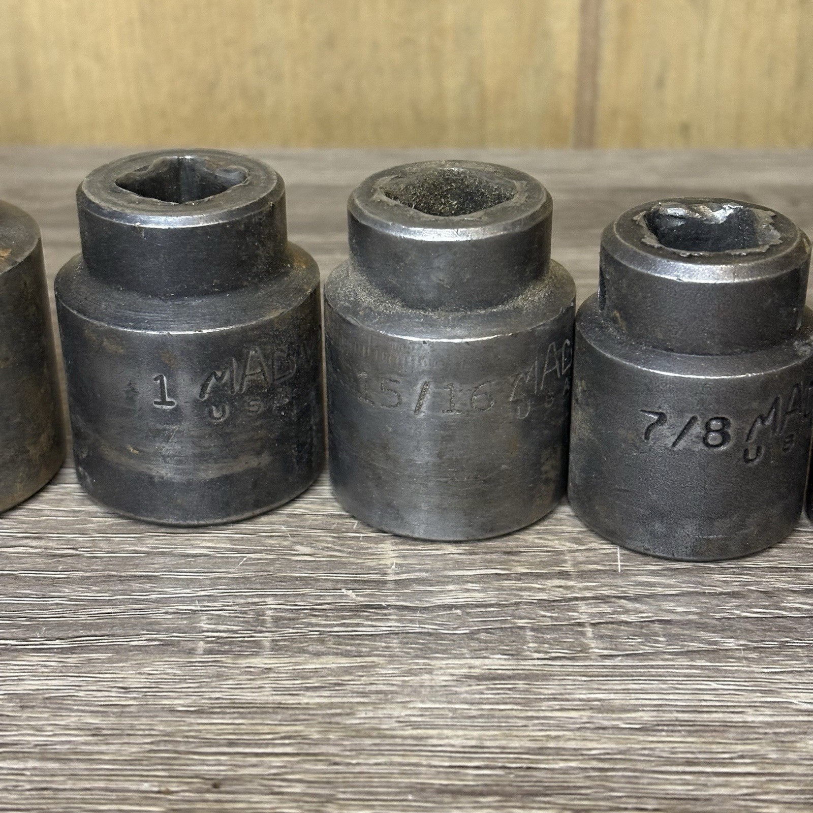 MAC Tools 1/2″ Drive SAE Impact Socket Set VP- SERIES 3/8”~1-1/8” 3/4” Dr 1-1/2”