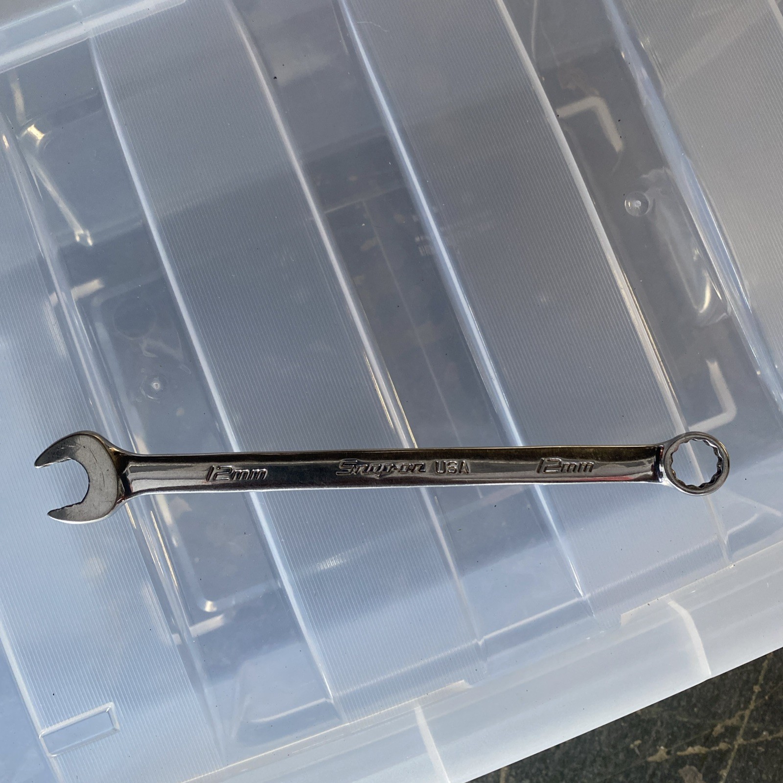 Snap-On Tools Combination Wrench SOEXM12 Metric 12mm USA