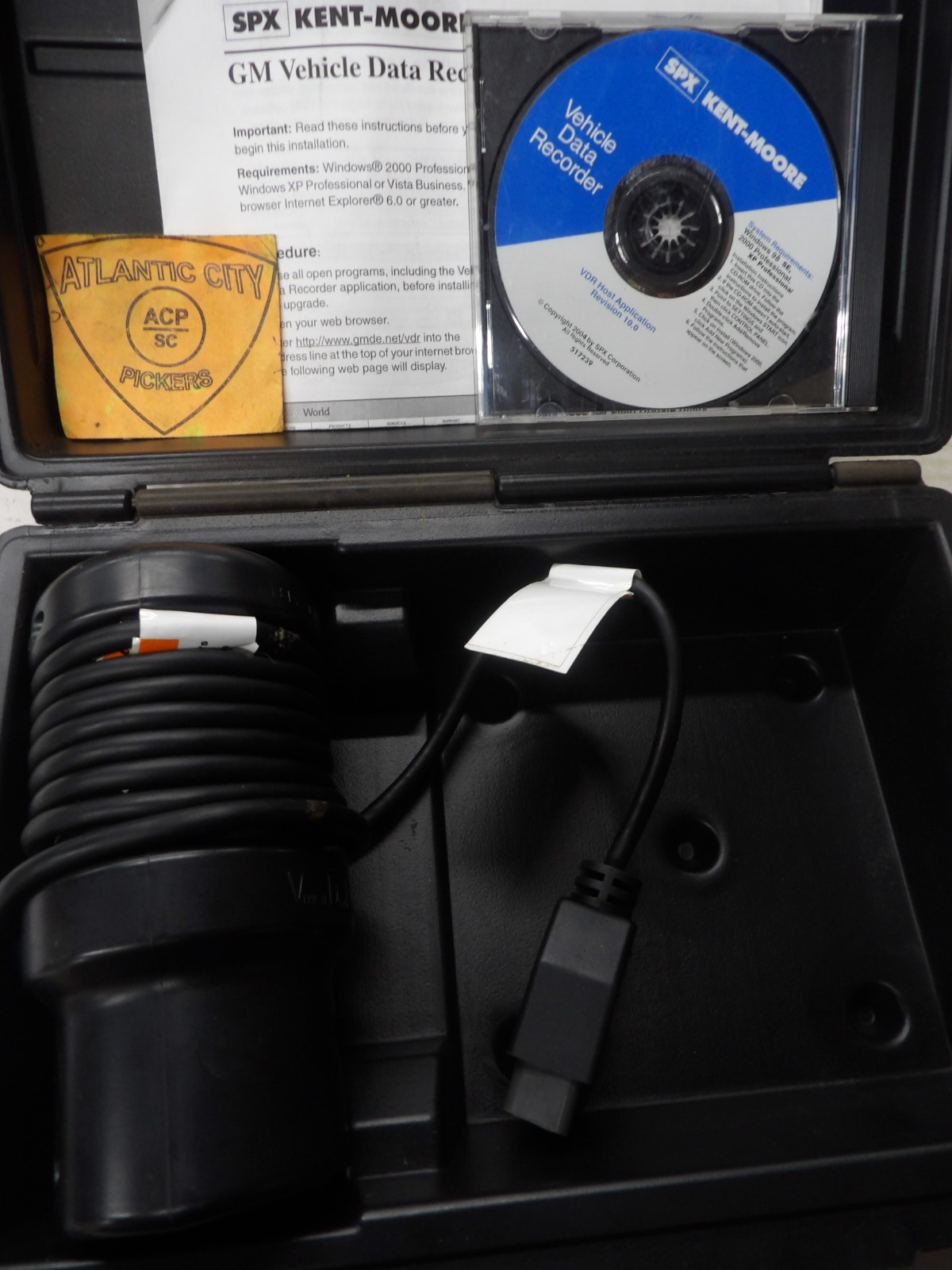 KENT MOORE TOOL J-42598-B Vehicle Data Recorder Kit-Sold As Shown