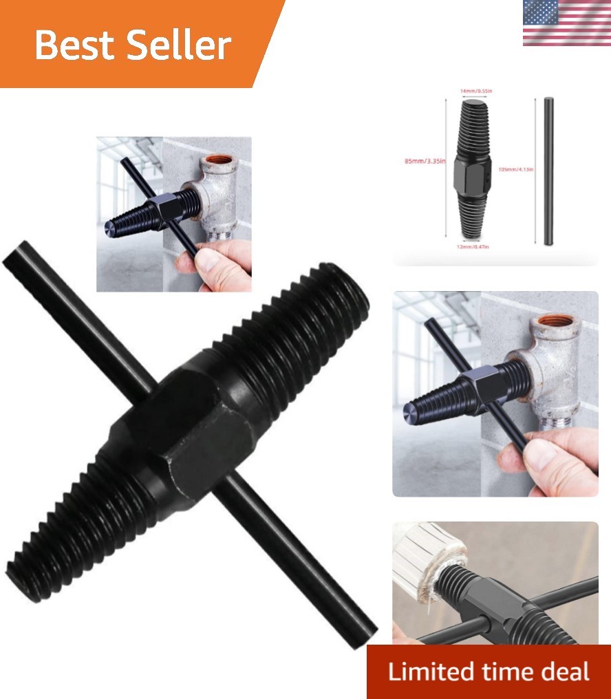 High-Quality Screw Extractor Tool for 1/2 & 3/4 Inch Pipes – Durable & Efficient
