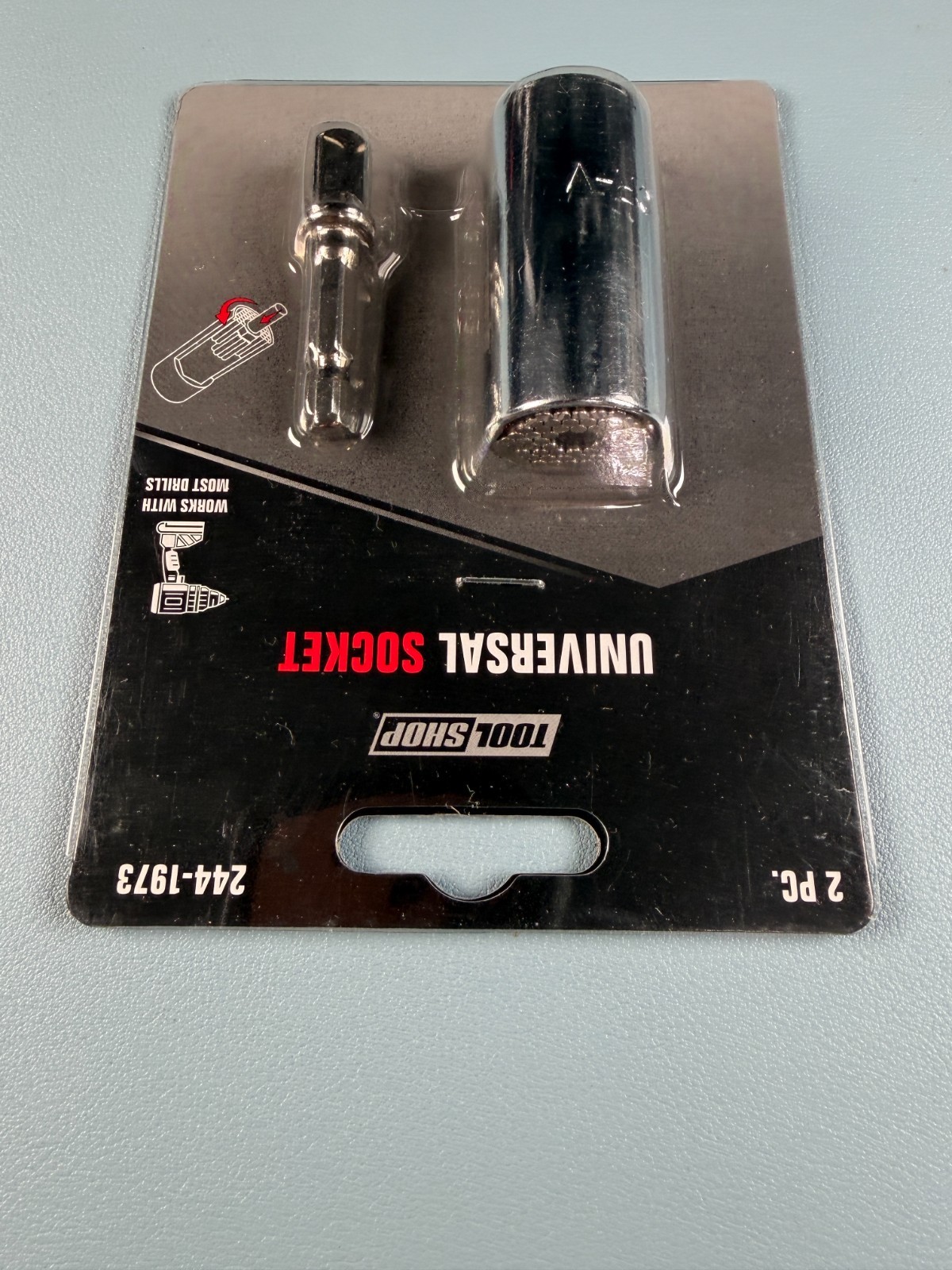 3/8″ Drive Universal Socket 2 Piece Set Fits 1/4″ 3/4″ Standard & 7-19 Metric