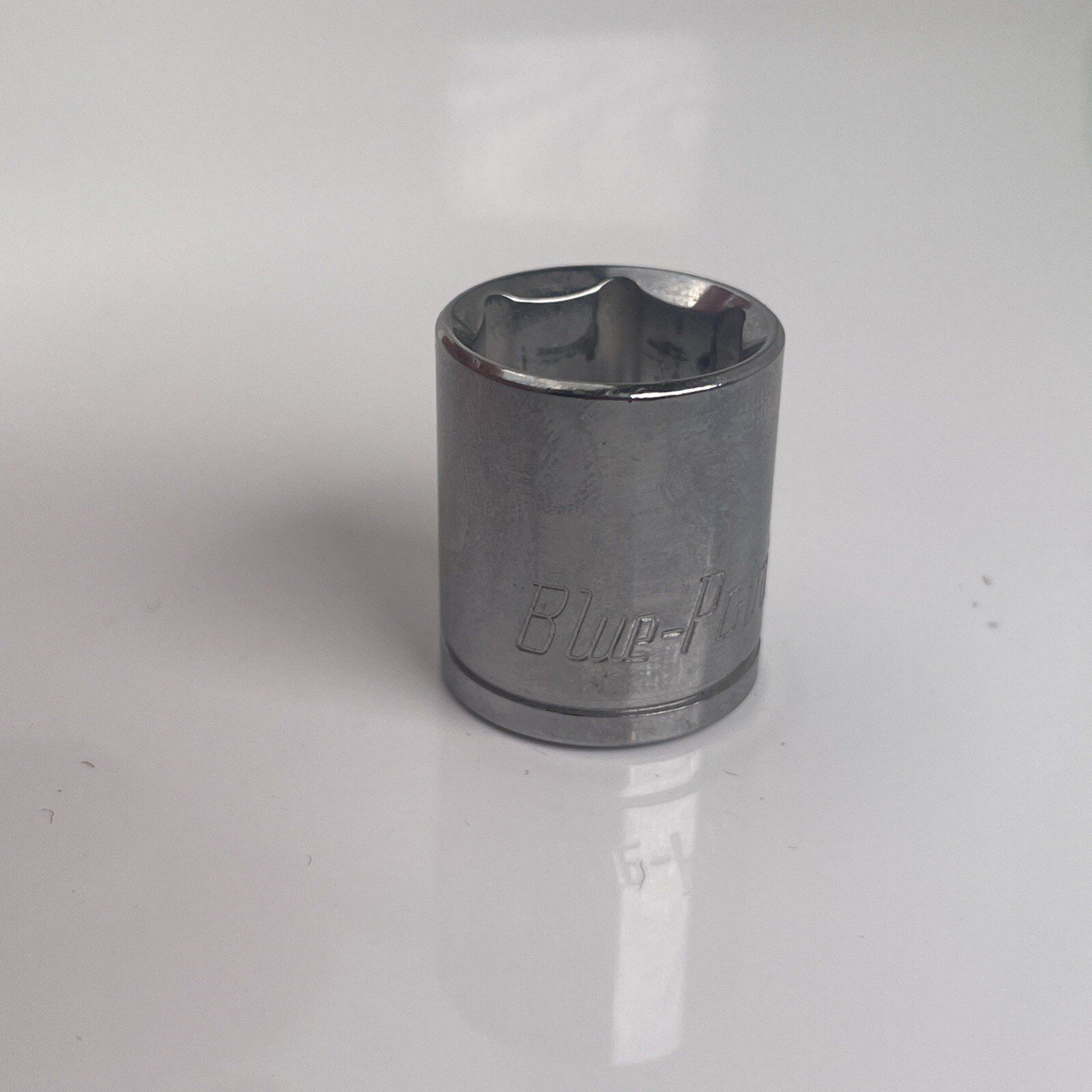 Blue Point Snap-on 3/8″ Drive 6 Pt Shallow SAE Chrome Socket BLPS381116 11/16″