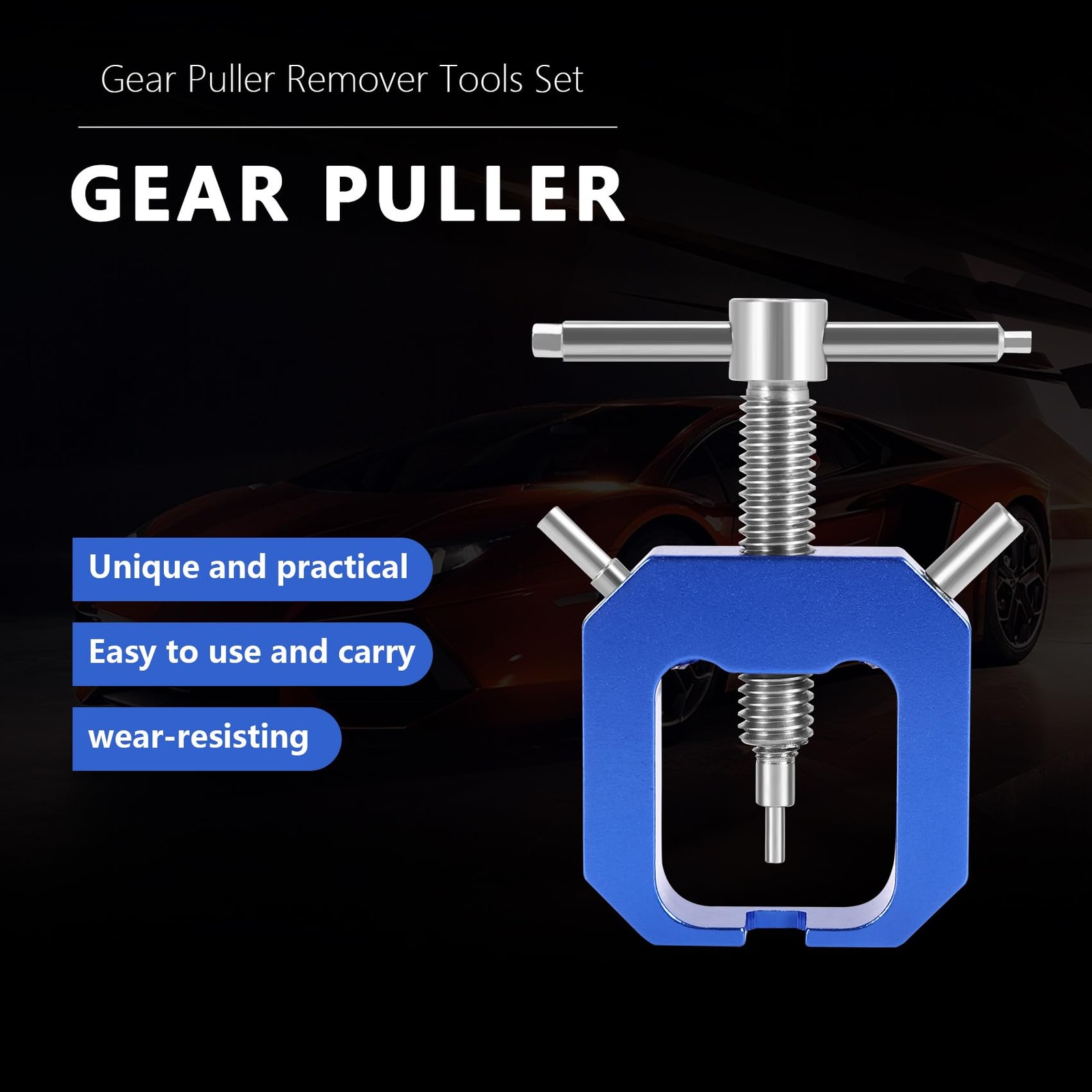 2 Piece Motor Pinion Puller Remover Tool Kit RC Gear Puller Tool…