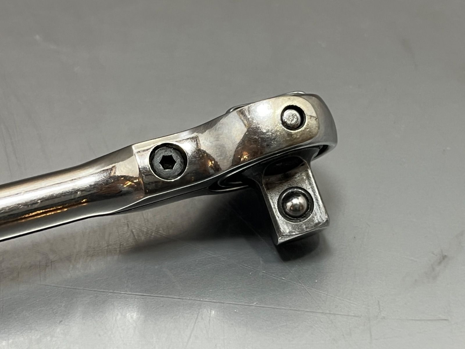 Snap-on FHC737 3/8” Dr Compact Swivel Head Roto Ratchet [Used]