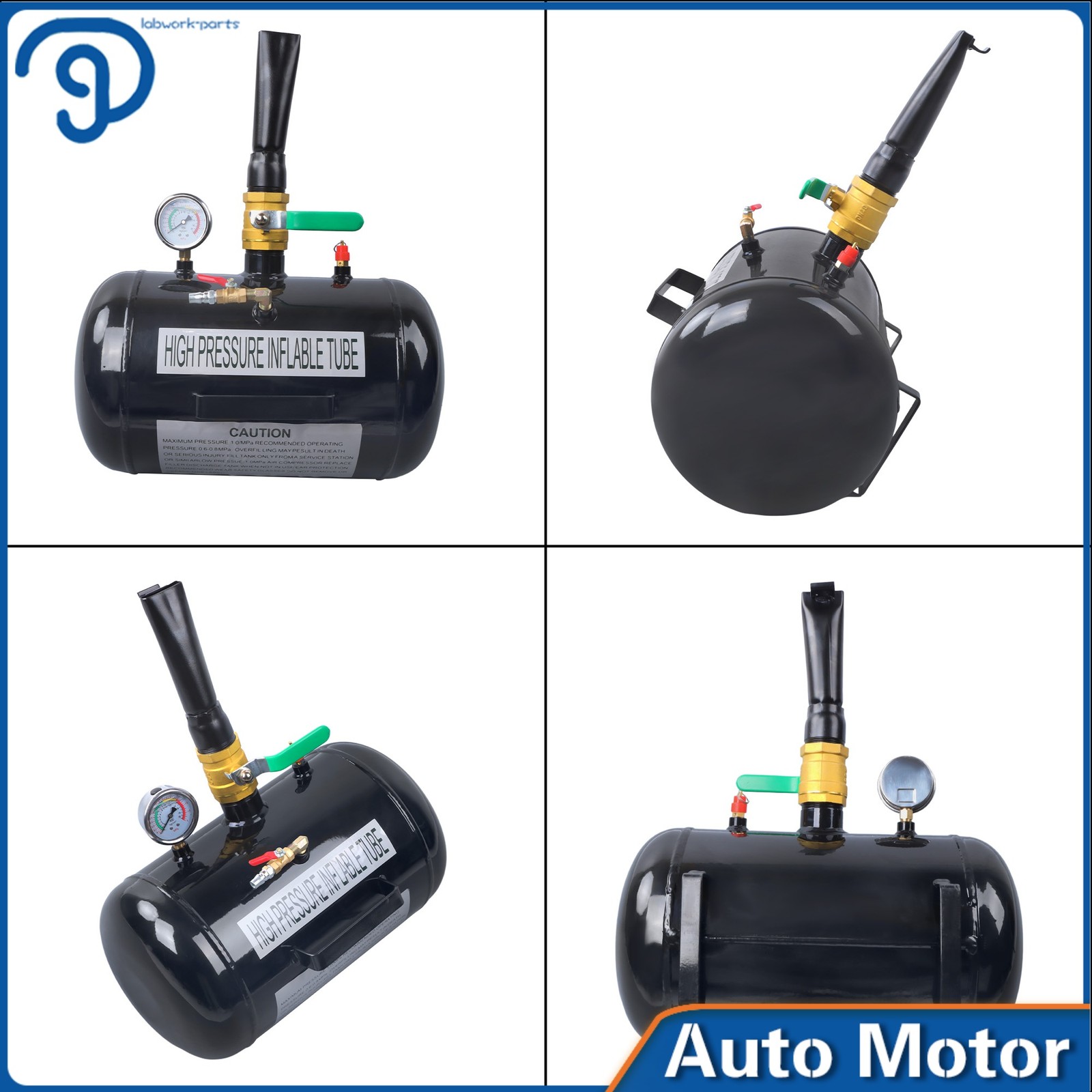 145PSI 5 Gallon Air Tire Bead Seater Blaster Tool Seating Inflator Truck ATV