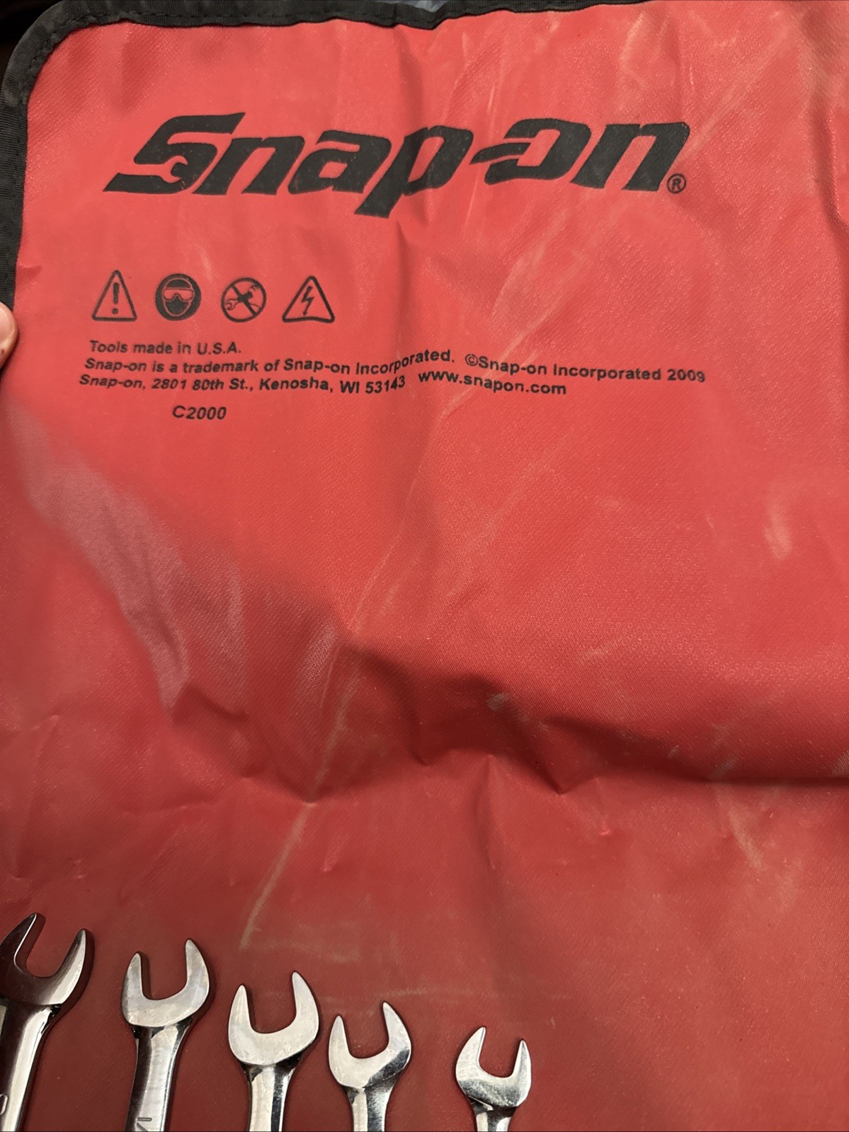 Snap On Double Open End Wrench Set, Big Set, 5/16 – 1 5/8 Pre Owned Great Shape
