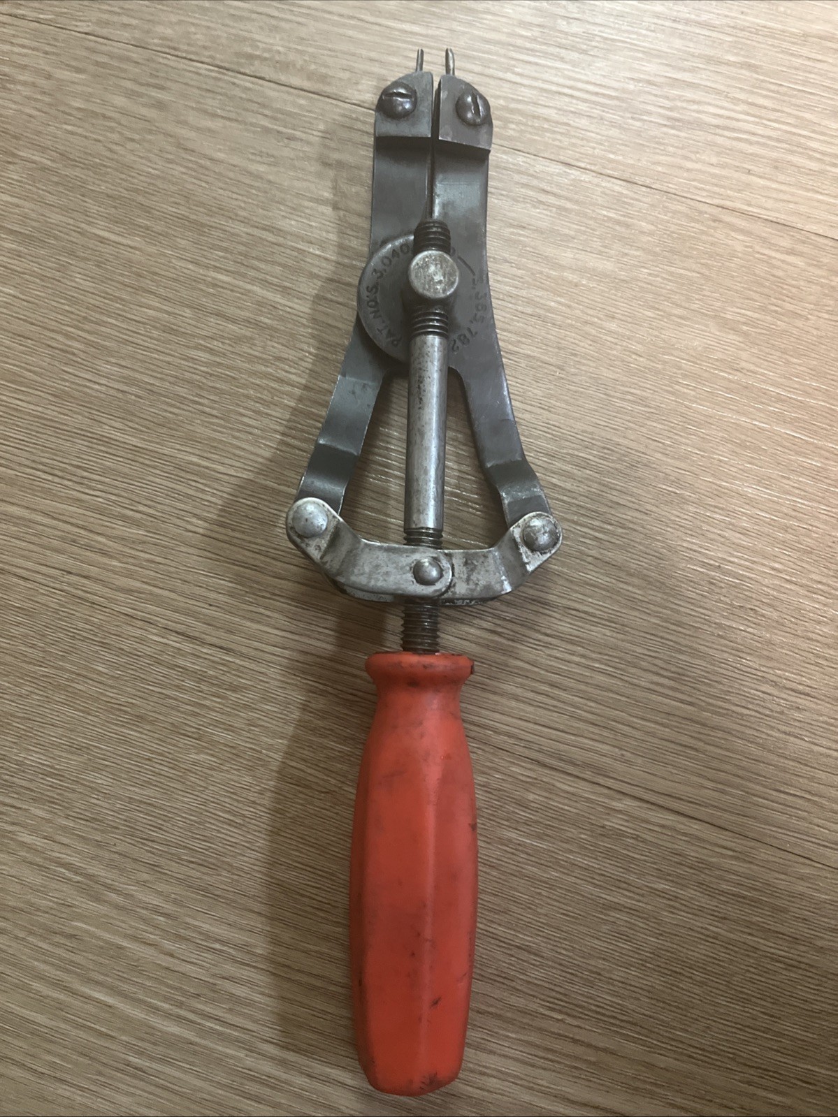 Vintage K-D No 2012 Snap Ring Pliers Turn Screw Adjustment Made in USA Used