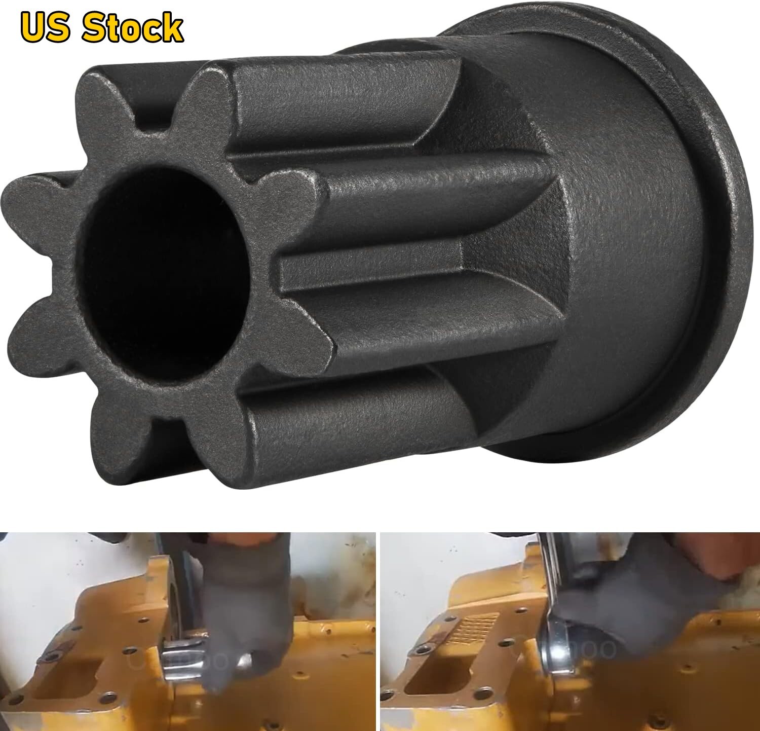 J-38587-A Engine Barring Socket Turning Tool Alt. for CAT 3200/3406/C13/C15/C16