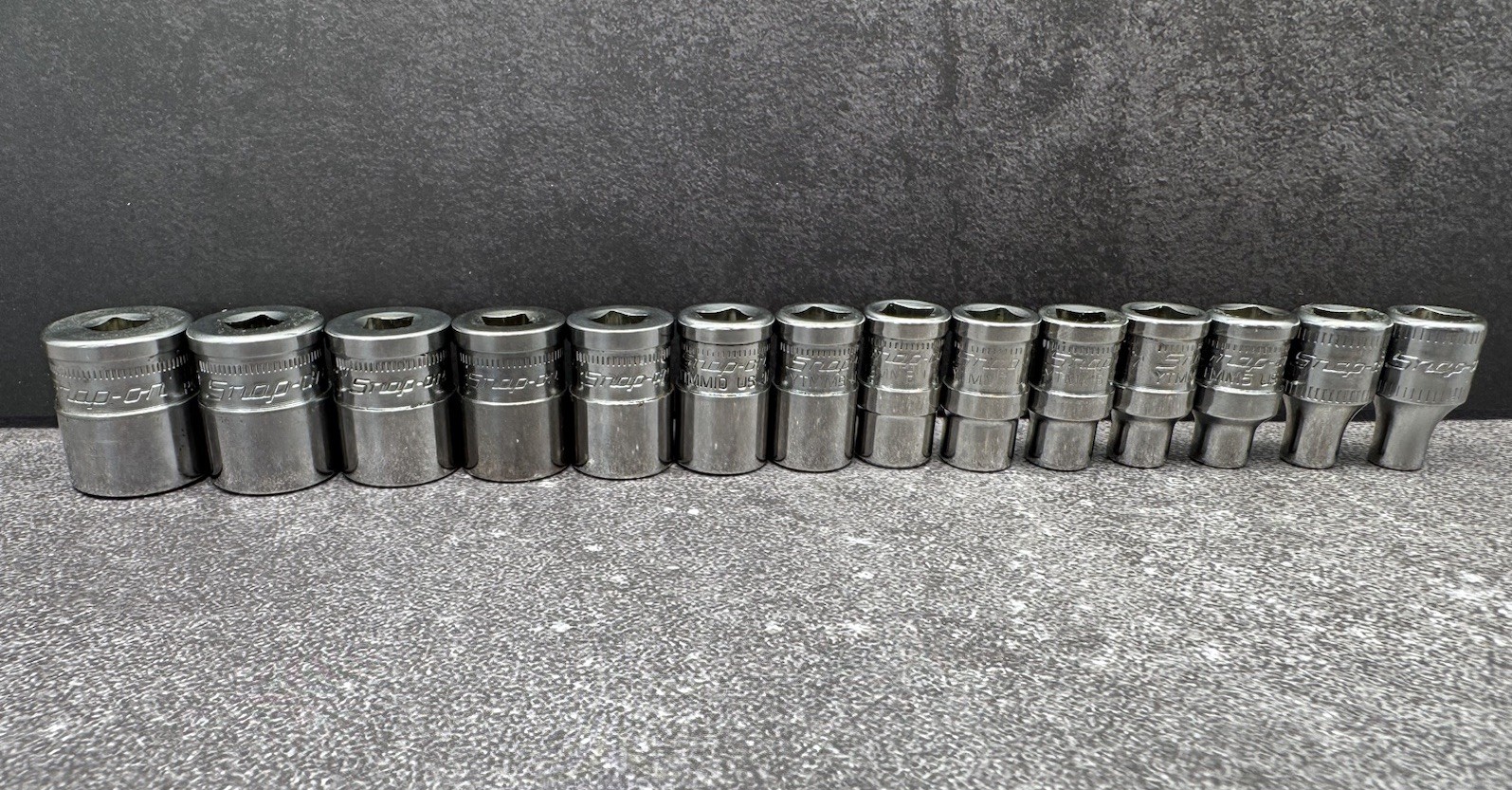 Snap-On Tools 142STMMSYFR1 42pc 1/4 Drive 6-Point Metric Foam Socket Set Fms001B